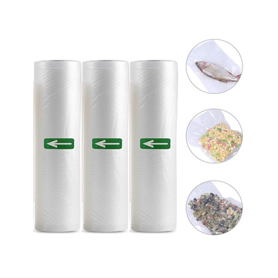 ถุงสูญญากาศปลอดสาร BPA พร้อมถุงบรรจุสูญญากาศในครัวเรือน PE พื้นผิว Sous Vide