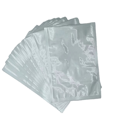 SGS Metalized Silver Mylar ถุงอลูมิเนียมฟอยล์กระเป๋าครัวซีลความร้อน