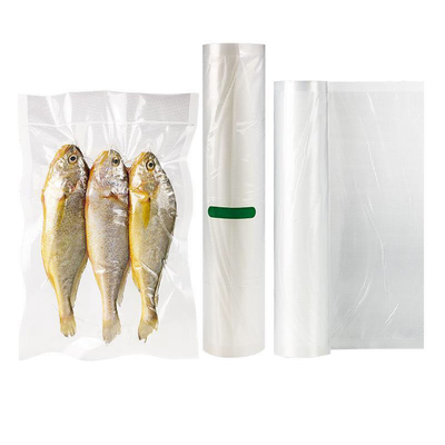 เครื่องซีลถุงสูญญากาศอาหาร Rolls Heavy Duty Freezer Safe Vacuum Bags Rolls