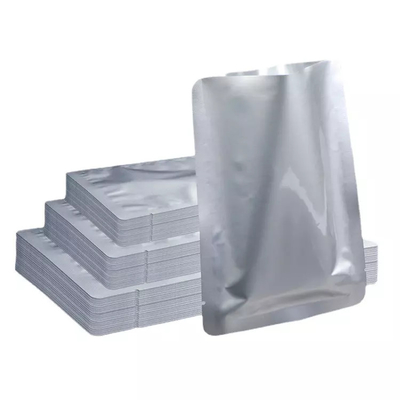 ถุง Mylar พิมพ์แบบกำหนดเองลามิเนตอลูมิเนียมสามด้านปิดผนึกถุงสูญญากาศ