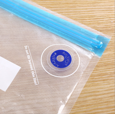 ถุงเก็บอาหาร Vauum ซิปล็อค Sous Vide ถุง PA PE หูหิ้วปั๊มนูน