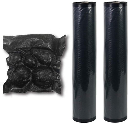 บรรจุภัณฑ์คอมโพสิตสีดำซีลสูญญากาศม้วน Barrier ม้วนเก็บอาหารต้มได้