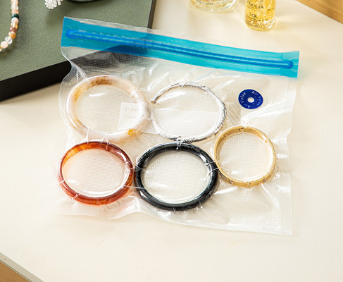 ถุงสูญญากาศปลอดสาร BPA สองชั้นถุงเก็บอาหารแบบนูน Sous Vide