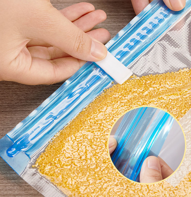 เครื่องซีลสูญญากาศ ถุงซิป Sous Vide Resealable Freezer Vacuum Bags