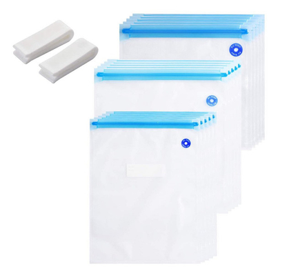 เครื่องซีลสูญญากาศ ถุงซิป Sous Vide Resealable Freezer Vacuum Bags
