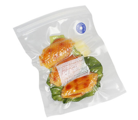 ถุงซิปสูญญากาศ Sous Vide ผนึกพลาสติกแบบนำกลับมาใช้ใหม่ได้