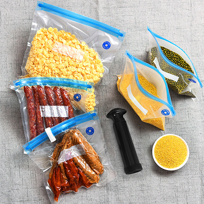 โลโก้ที่กำหนดเองถุงซีลสูญญากาศอาหารผนึกถุง Sous Vide