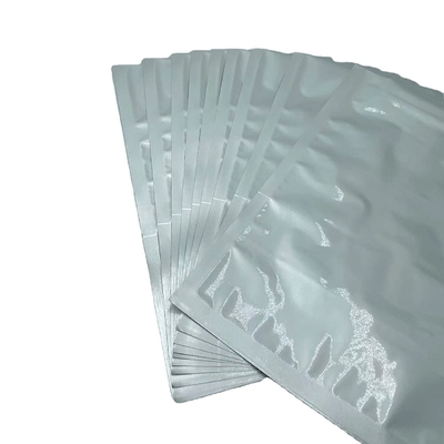 SGS Metalized Silver Mylar ถุงอลูมิเนียมฟอยล์กระเป๋าครัวซีลความร้อน