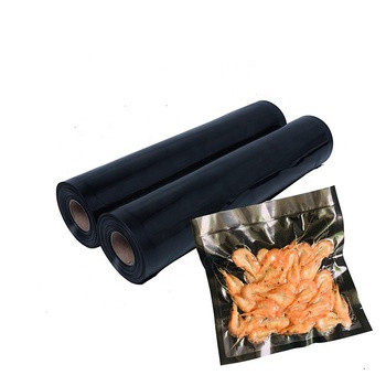 ถุงซีลสูญญากาศสีดำ PA PE Sous Vide สำหรับเก็บเนื้อผัก