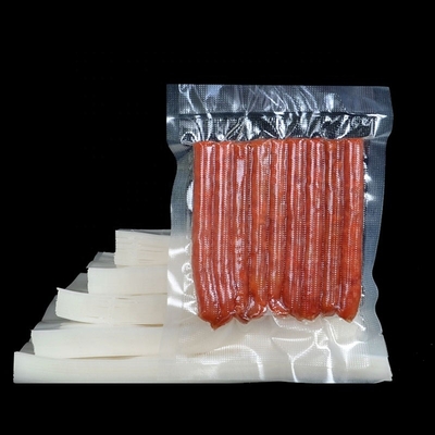 ถุงสูญญากาศ Sous Vide นูนถุงอาหารสูญญากาศพลาสติก PE สำหรับเนื้อแช่แข็ง