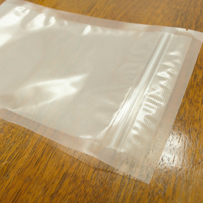 ถุงซีลสูญญากาศอาหารด้านบนซิป 3MIL หนา Airtight เครื่องล้างจานปลอดภัย