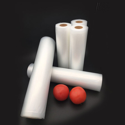 ตู้เย็น สูญญากาศม้วน ถุงซีลสูญญากาศพลาสติกไนล่อน PE 11"X25' Ft
