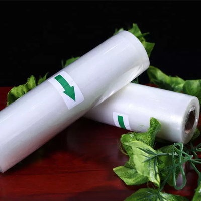 PE PA Vaccum Seal Roll ถุงซีลสูญญากาศพลาสติกลายนูนม้วนสำหรับไมโครเวฟ