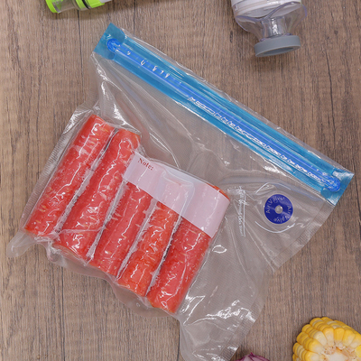 ถุงอาหารปลอดสาร BPA Sous Vide ถุงซีลสูญญากาศ SGS มีซิป