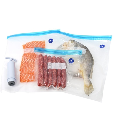 ถุง Sous Vide ถุงซีลสูญญากาศอาหาร Bpa Free Sealing Storage Bags