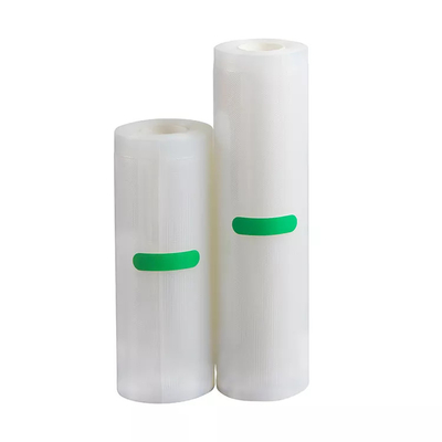 เครื่องซีลสูญญากาศแบบนูนที่เก็บอาหารแบบใช้ซ้ำได้ม้วนถุงซีลสูญญากาศ
