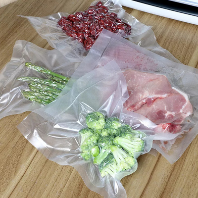 ถุงซีลสูญญากาศไนลอนปลอดสาร BPA แบบกำหนดเองพร้อมการเตรียมพื้นผิวและ Sous Vide