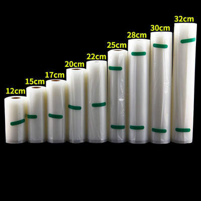 ถุงซีลสูญญากาศซีลพลาสติก CE ม้วนเก็บอาหาร Poly Nylon Vacuum Pouches