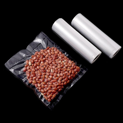 ถุงซีลสูญญากาศซีลพลาสติก CE ม้วนเก็บอาหาร Poly Nylon Vacuum Pouches