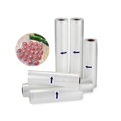 บรรจุภัณฑ์ถุงลายนูนบรรจุภัณฑ์แบบกำหนดเอง BPA Free Embossed Vacuum Sealer Bags Roll