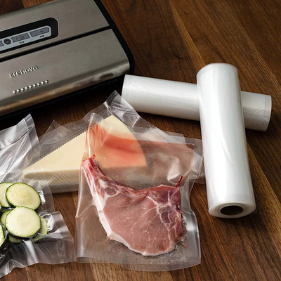 บรรจุภัณฑ์ถุงลายนูนบรรจุภัณฑ์แบบกำหนดเอง BPA Free Embossed Vacuum Sealer Bags Roll