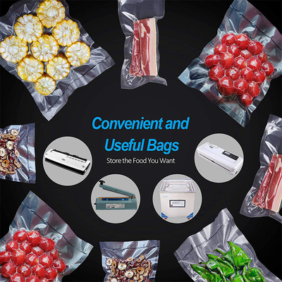 Heavy Duty LFGB Leakproof เครื่องซีลสูญญากาศถุงอาหาร Grain Pouches ถุงอาหารแช่แข็ง