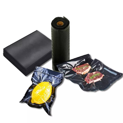 Polypropylene อิสระzer เมมโมรี กาฬ ตราประจำตำแหน่ง กระเป๋า QS Plastic สูญญากาศ ตราประจำตำแหน่ง Bag